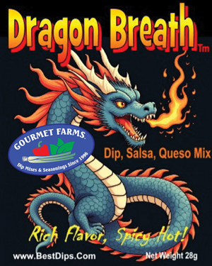 Dragon Breath Salsa & Queso Dip Mix
