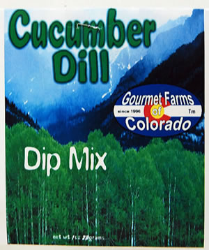 cucumber dill dip and dressing mix