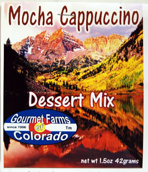 Mocha Cappuccino dessert mix dip
