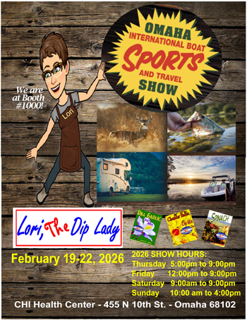 2026 Omaha International Boat, Sports and Travel Show Feb 19th - 22nd
