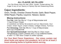 Green Onion Dip Mixing Instructions Sub image