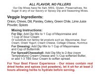 Green Onion Dip Mixing Instructions Sub image