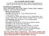 Green Onion Dip Mixing Instructions Sub image
